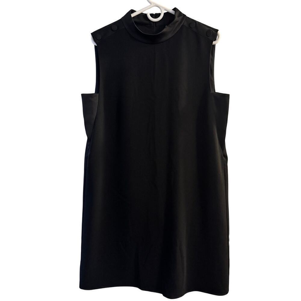 NWT Art 365 Marella Arak Mini Black Dress Size 12 Versatile Classic Minimalist